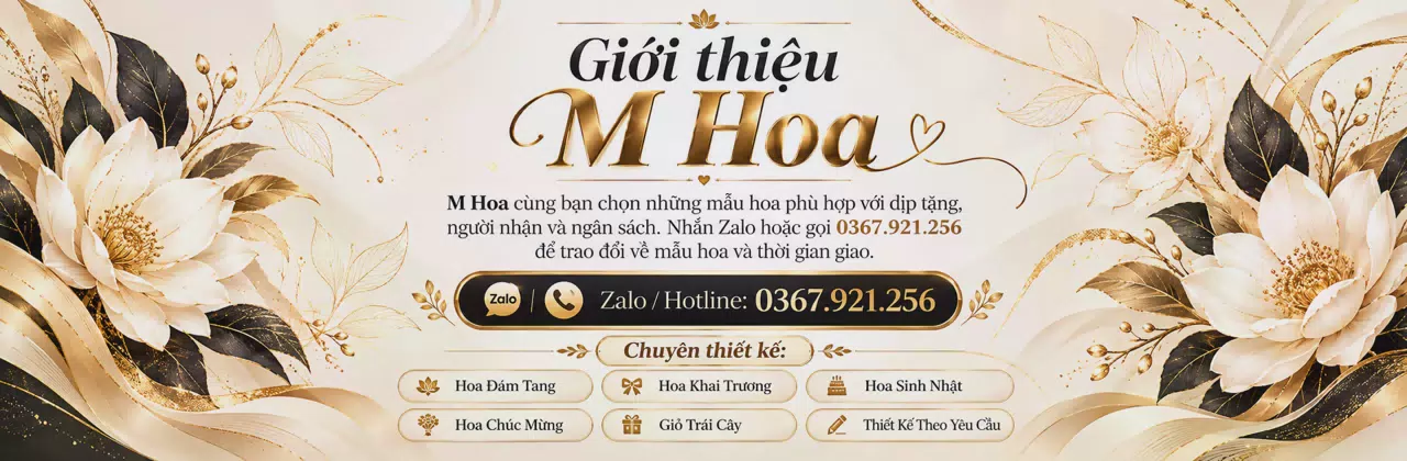 Ảnh bìa Shop hoa tươi Xã Cù Lao Giêng An Giang - Chọn hoa vừa ý, gửi trao tận tâm